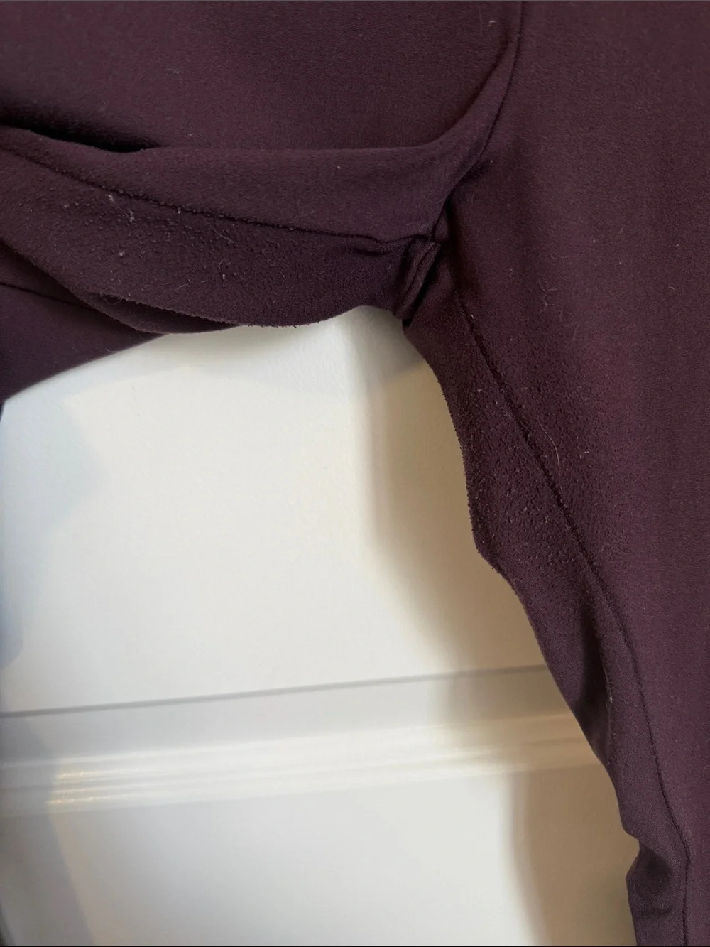 Tuff Athletics Plum High-Waist Leggings - Picture 3 of 5